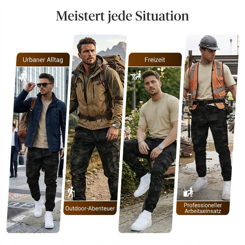 Hochwertige Camouflagehosen für Herren