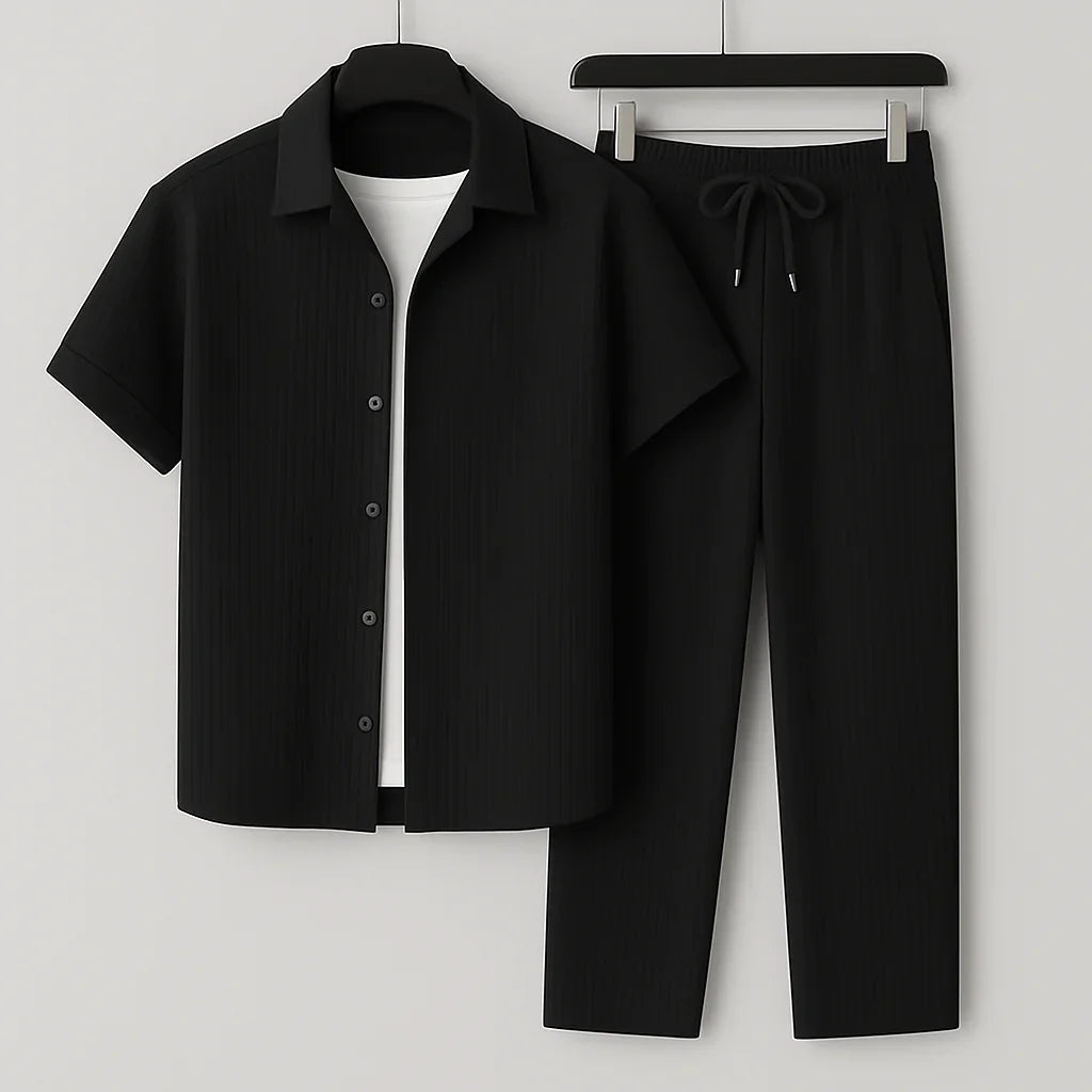 Cavari Relaxed Linen Set