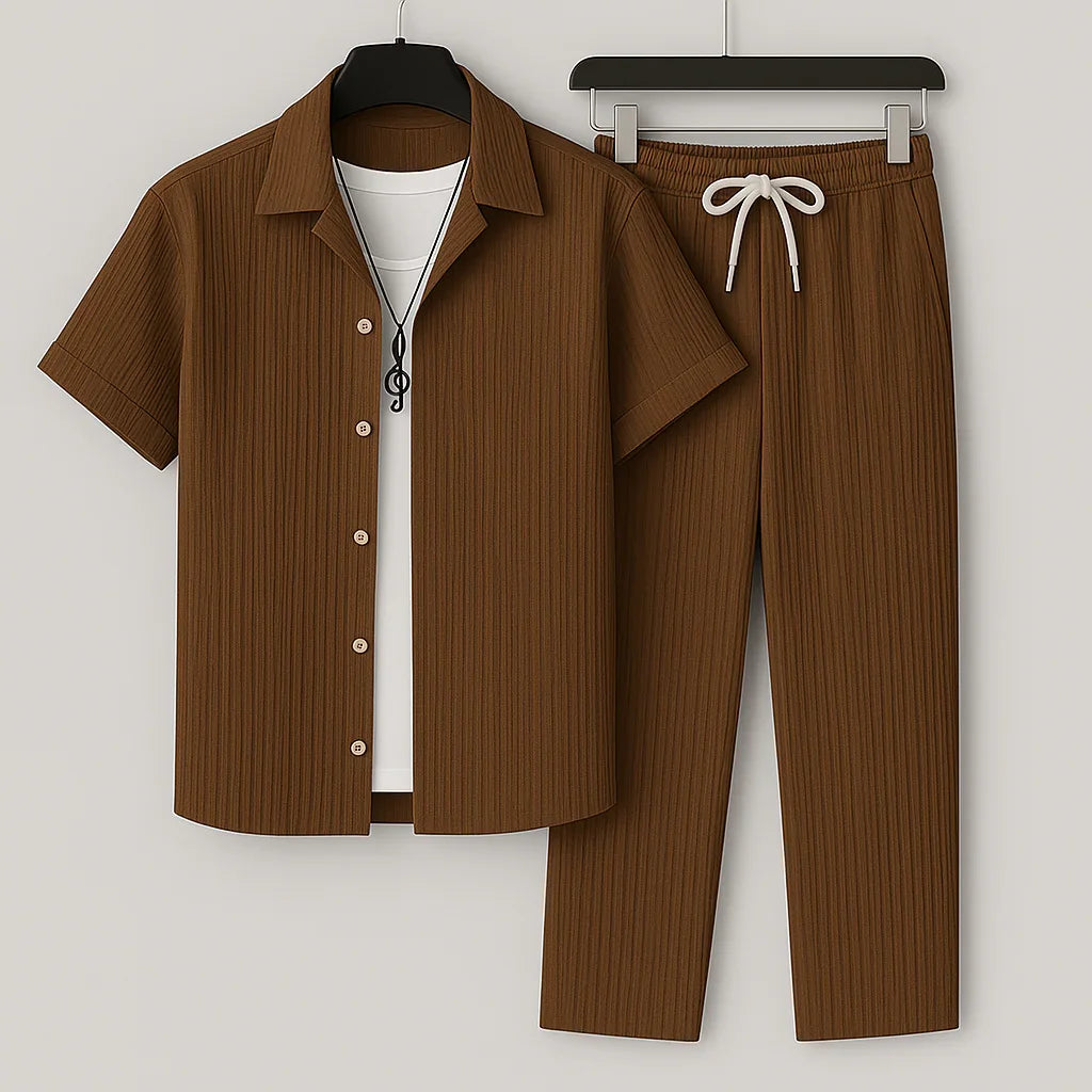 Cavari Relaxed Linen Set