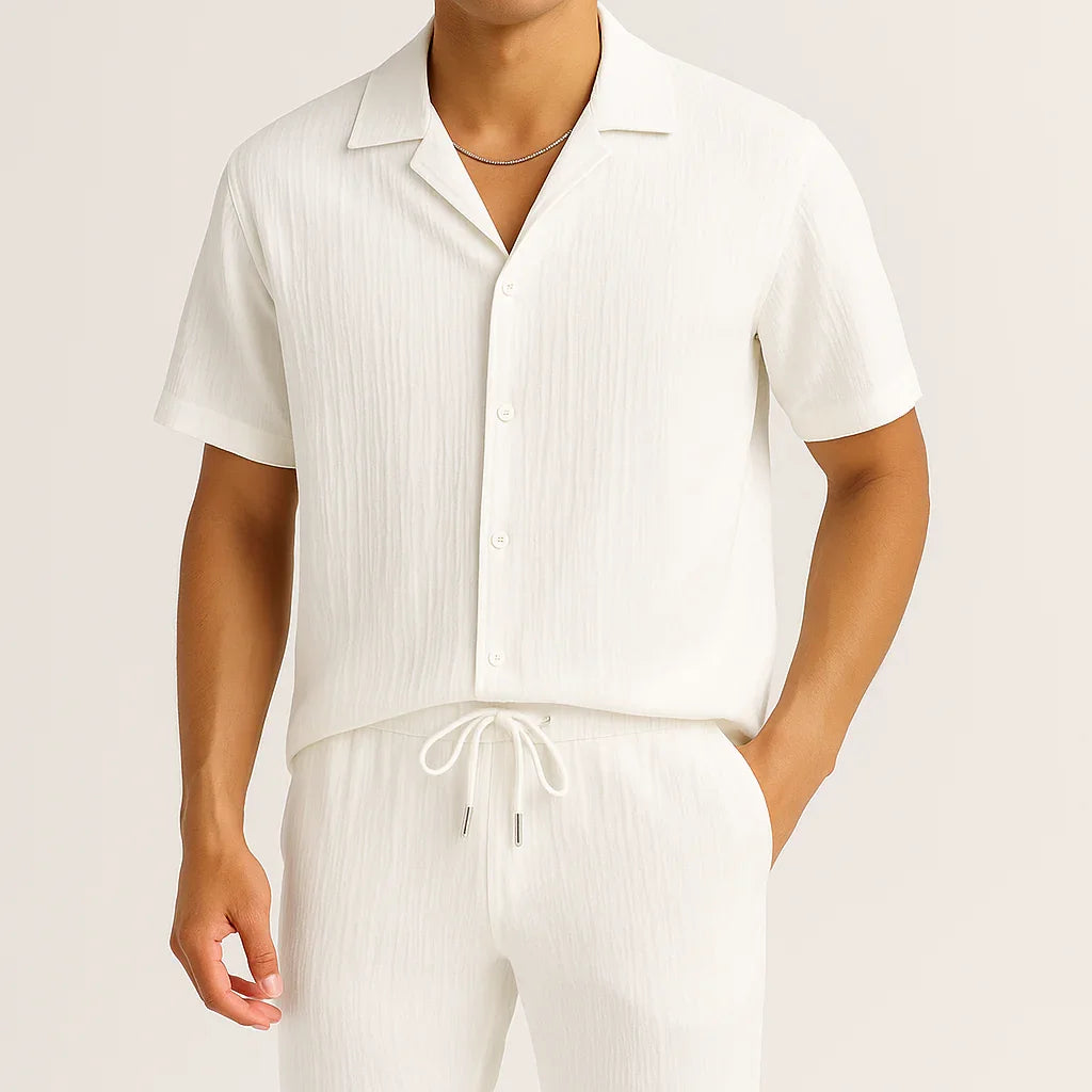 Cavari Relaxed Linen Set