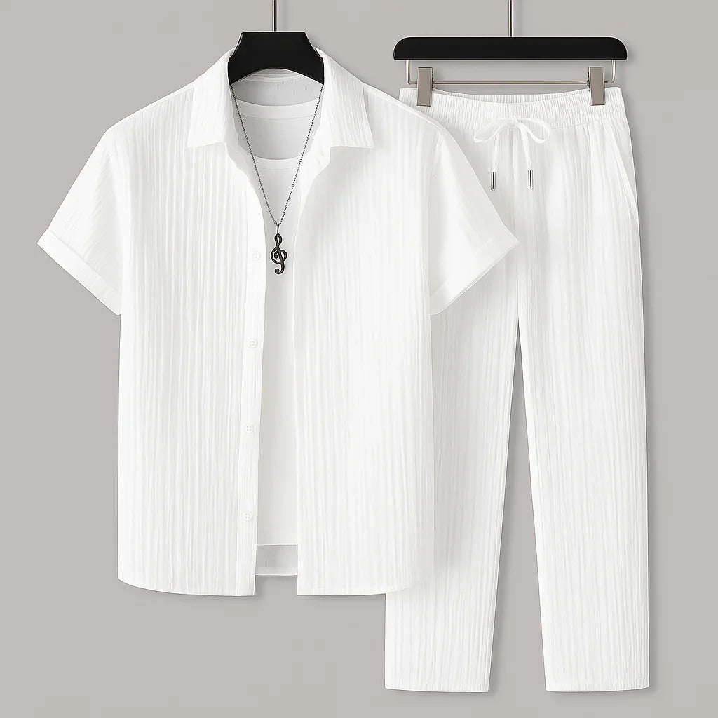 Cavari Relaxed Linen Set